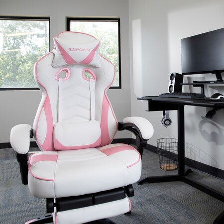 Respawn chair pink top